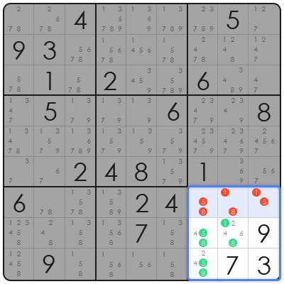 sudoku segment
